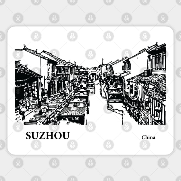 Suzhou China Magnet by Lakeric
